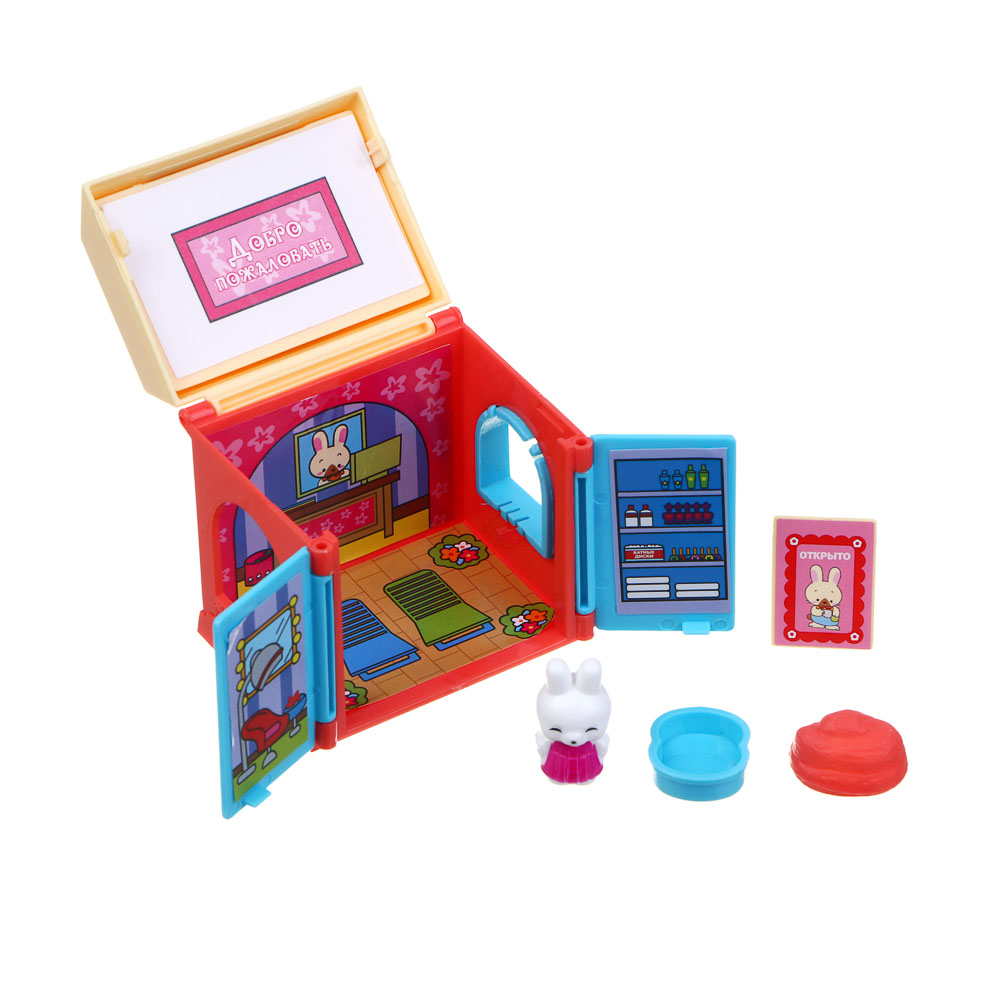 ИГРОЛЕНД Набор игровой, сюрприз, "Кукольный домик", ABS, 18,5х17х4,5, 3 дизайна, арт.№ 294-002