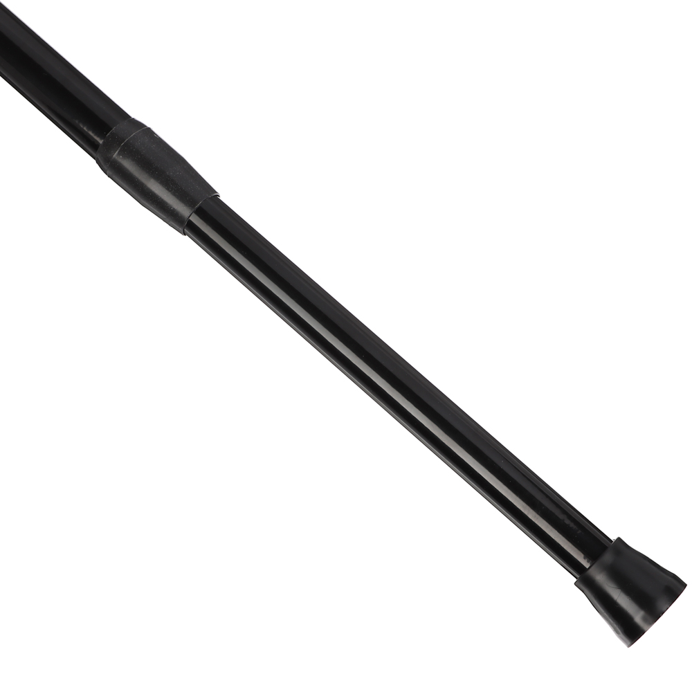 VETTA Карниз для ванной 2,6м, телескопический, черный, алюм., арт.№ 461-180