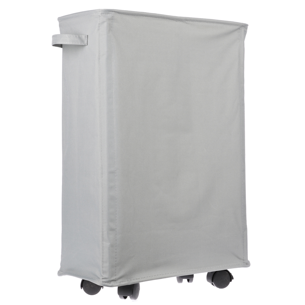 Корзина для белья на колесиках тм VETTA, оксфорд 600D, 58х39х18,5 см, объем 42 л, арт.№ 463-537