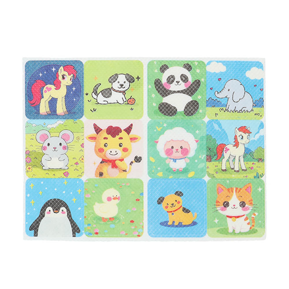 Наклейка на одежду от комаров с эфирными маслами, 6шт, арт.№ 962-013