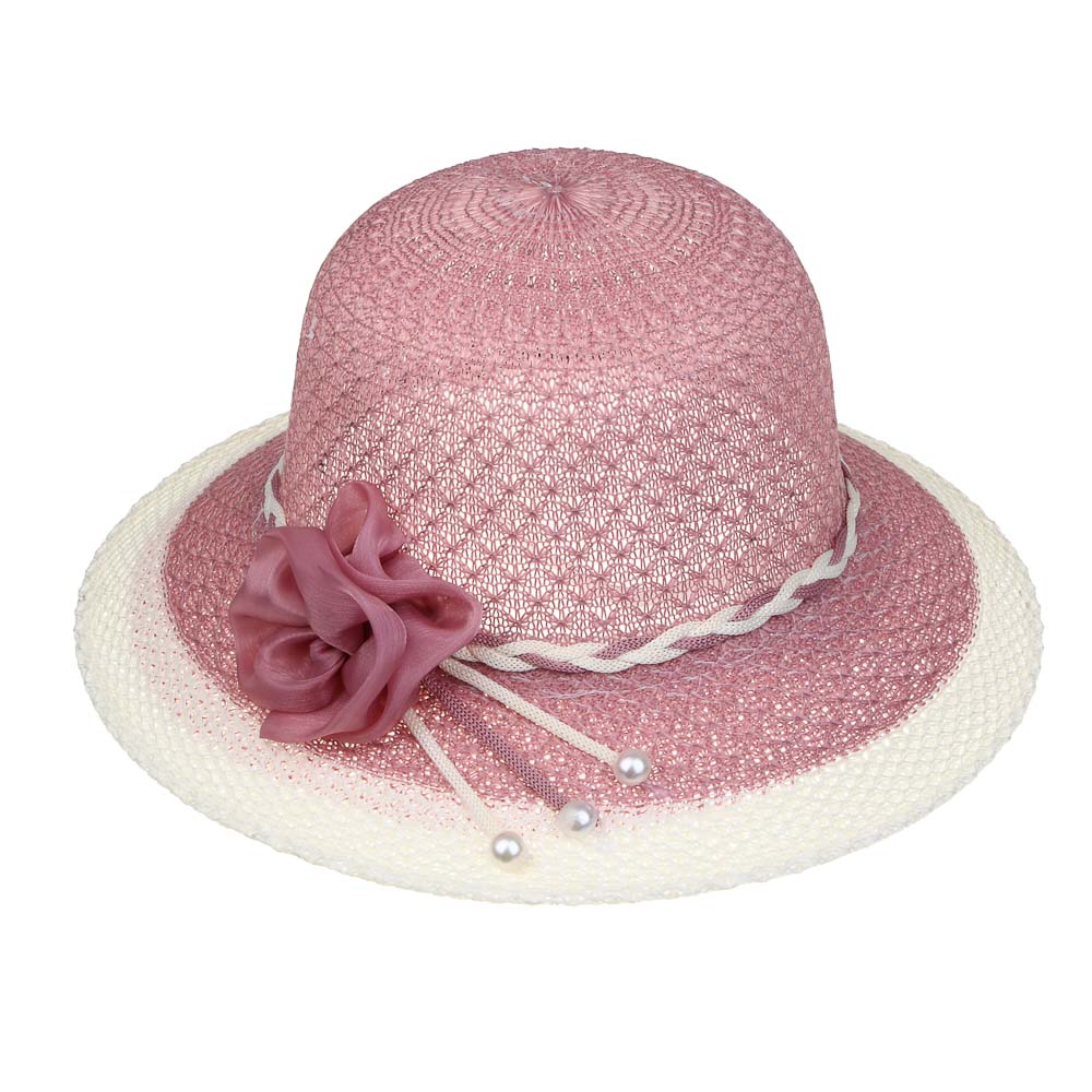 GALANTE Шляпа женская, р.58, 100% полиэстер, сиреневый, ВЛ25-29, арт.№ 314-927