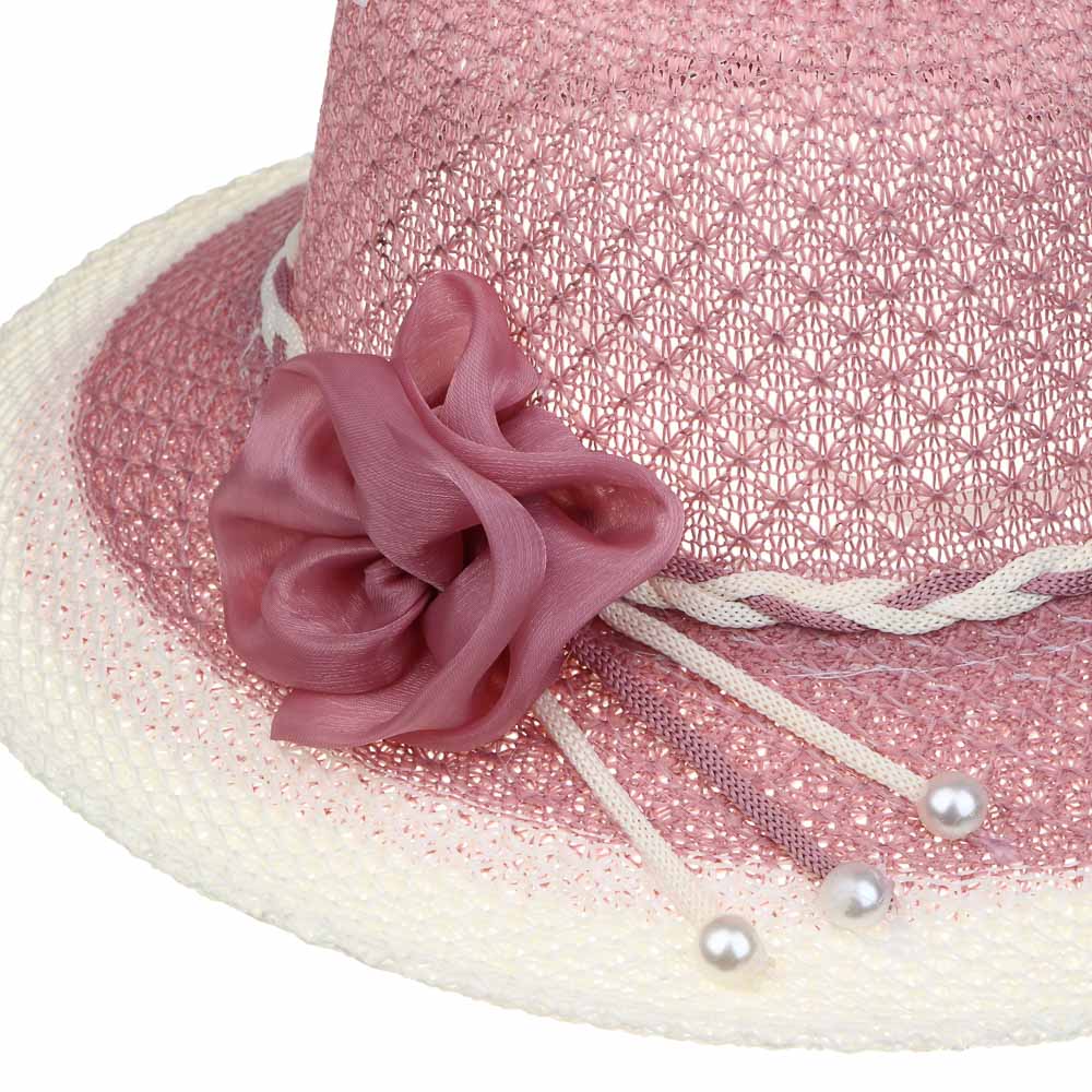 GALANTE Шляпа женская, р.58, 100% полиэстер, сиреневый, ВЛ25-29, арт.№ 314-927