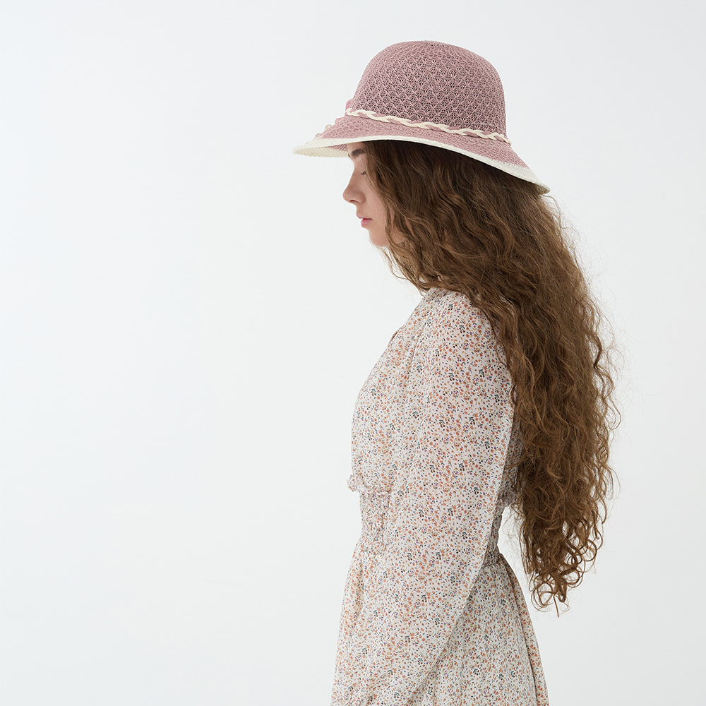 GALANTE Шляпа женская, р.58, 100% полиэстер, сиреневый, ВЛ25-29, арт.№ 314-927