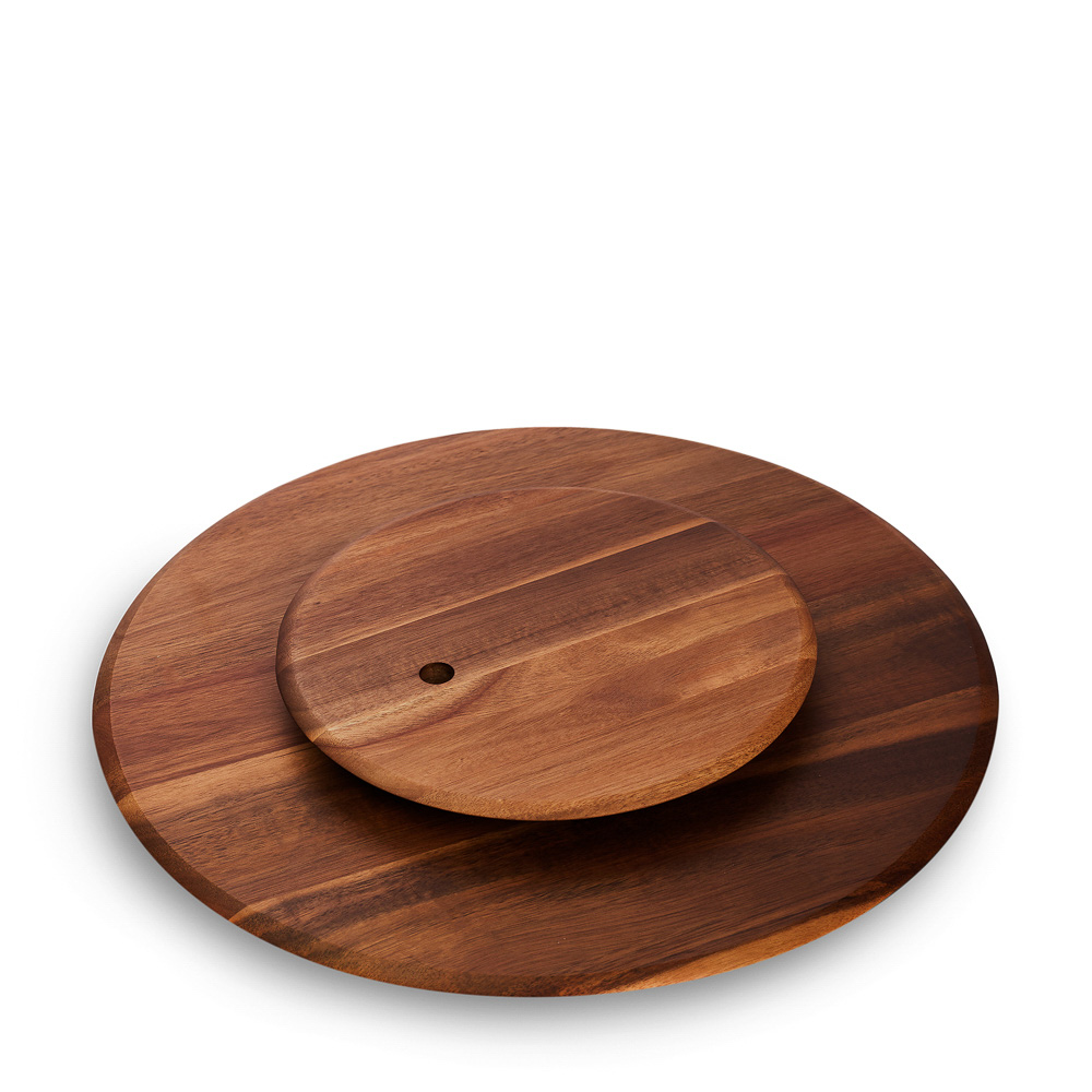 BY COLLECTION Блюдо сервировочное вращающееся акация, 40,6x4,1см, арт.№ 883-085