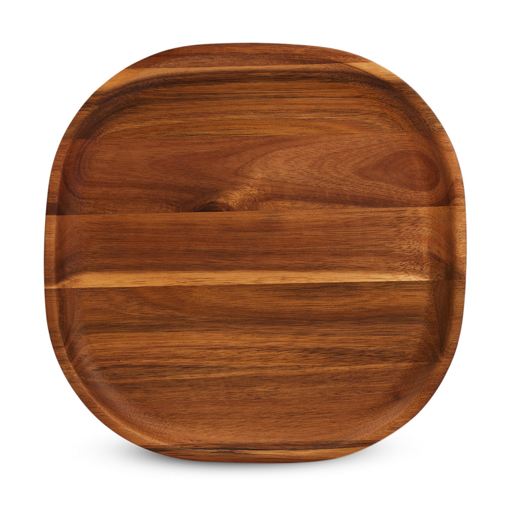 BY COLLECTION Блюдо сервировочное круглое акация, 33x2,1см, арт.№ 883-088