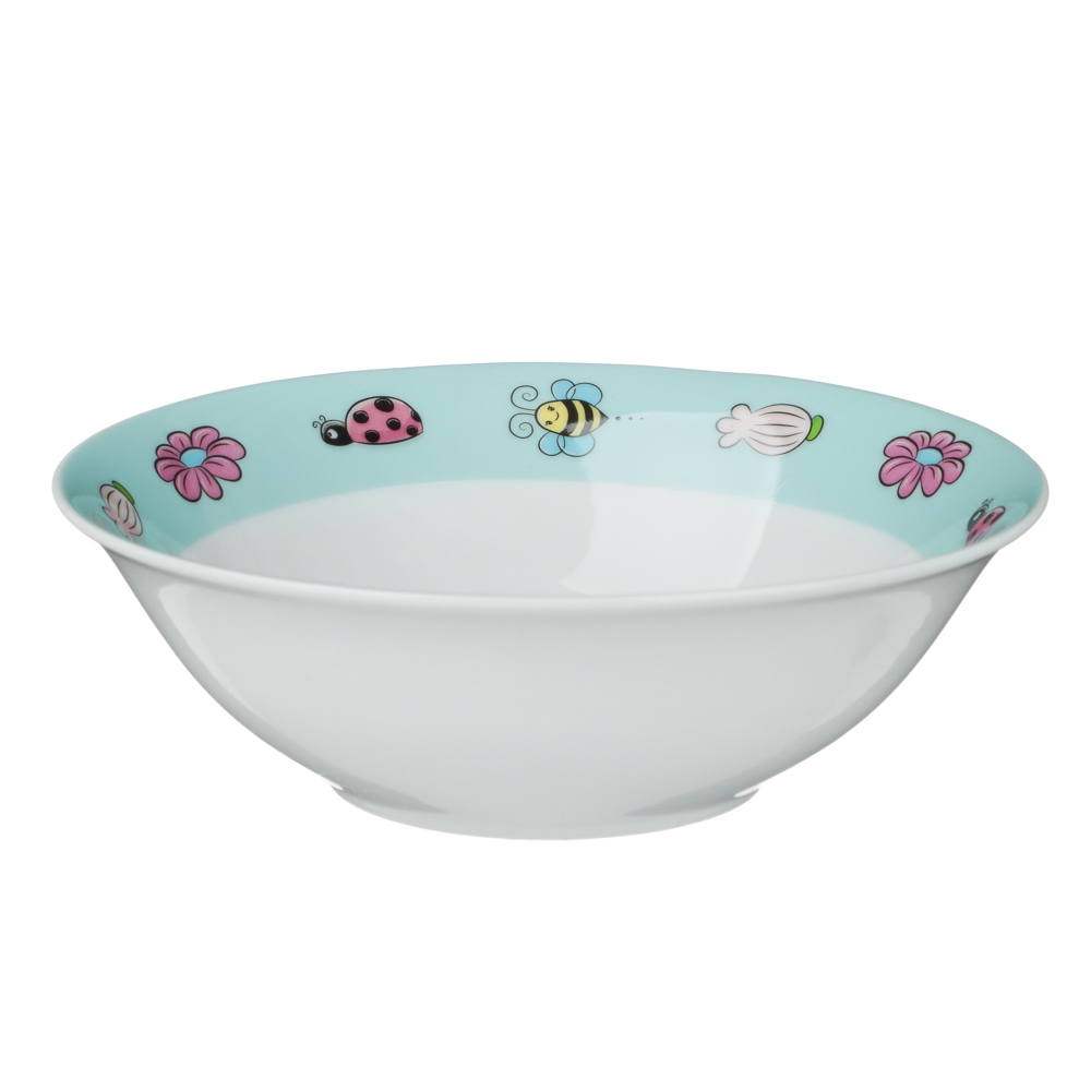 Набор посуды 3пр, тм MILLIMI Единорог, фарфор, арт.№ 829-235