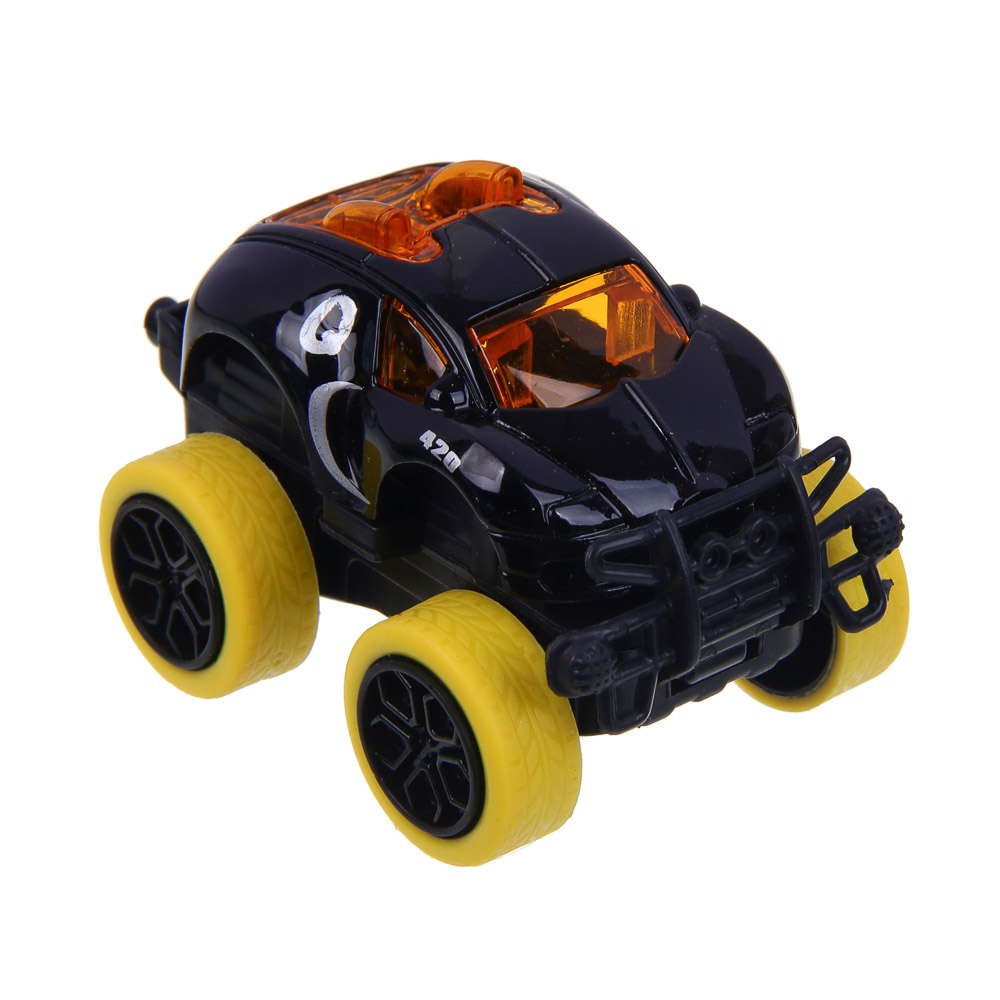 ИГРОЛЕНД Инерционная мини машинка, металл, ABS+PS+PP+TPR, 6х4,5х4 см, 8 диз., арт.№ 292-404