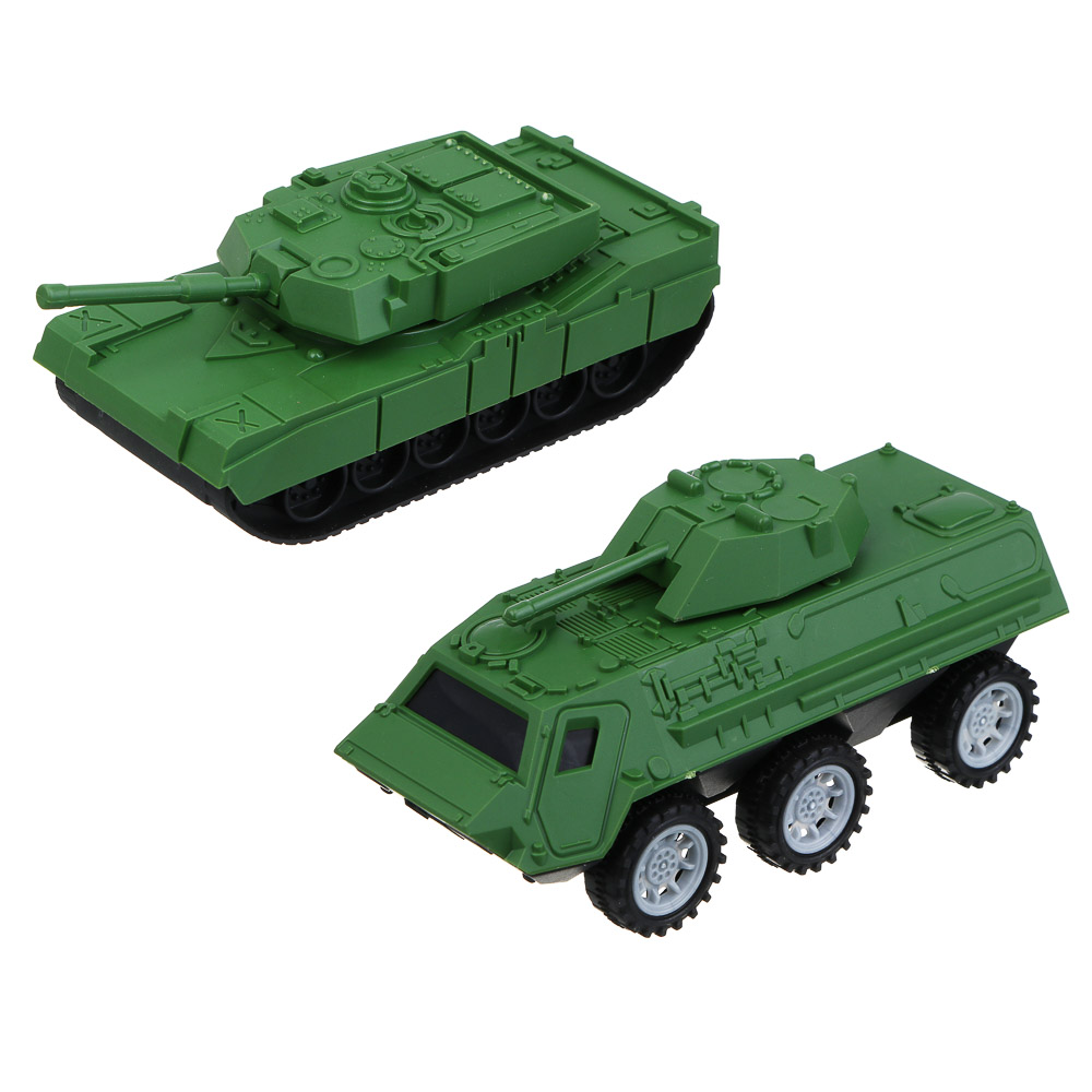 ИГРОЛЕНД Машинка "Военная операция-Боевая техника", подвижные детали, ABS, 21х5х16 см, 2 диз., арт.№ 292-408