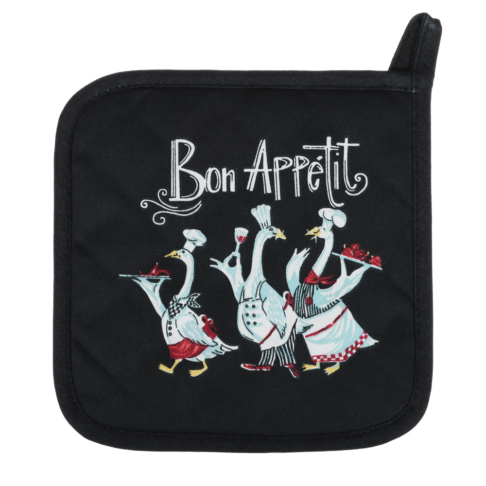 PROVANCE Гуси Прихватка, 100% хлопок, 20х20см, арт.№ 493-136