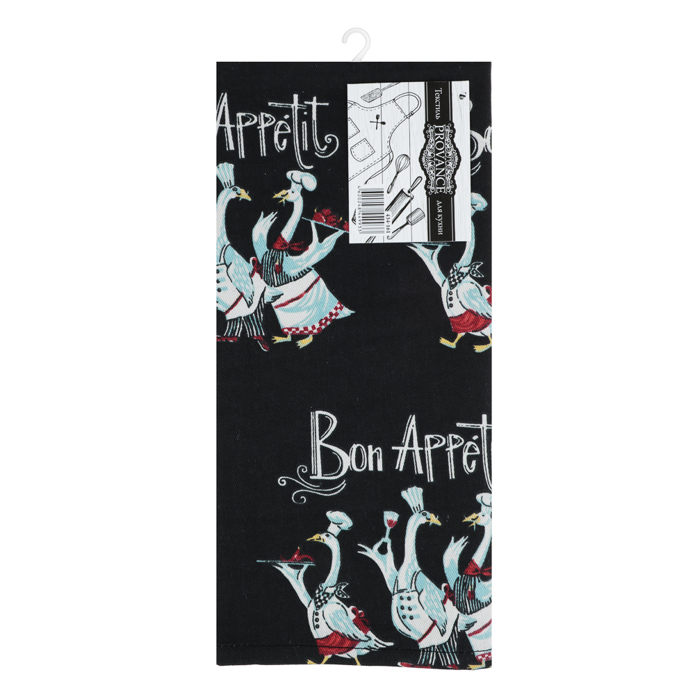 PROVANCE Гуси Полотенце кухонное, 40х60см, 100% хлопок, арт.№ 434-161