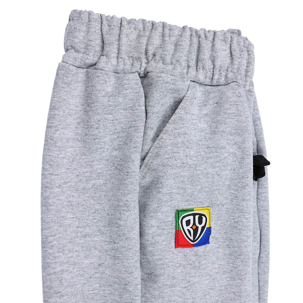 BY Basic Брюки детские, хлопок, цвет серый, размер 146, арт.№ 833-045