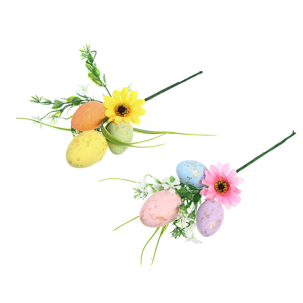 Топпер для украшения тм LADECOR "Пасхальная веточка" 27 см, арт.№ 535-232