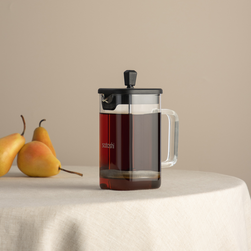 SATOSHI Верона Френч-пресс 600мл, жаропрочное стекло, арт.№ 850-195