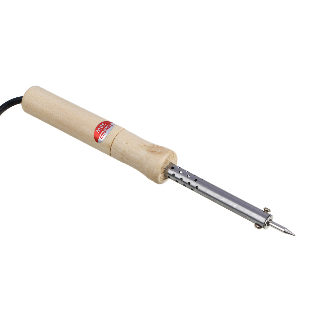 РОКОТ Паяльник 30Вт, деревянная ручка, арт.№ 619-100