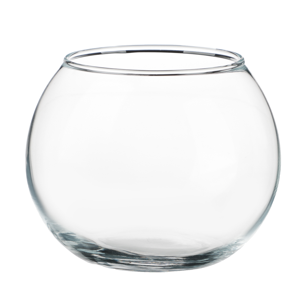 Ваза Флора H-79 мм, V-400 мл., прозрачное стекло, арт. 43407SLB, арт.№ 502-919