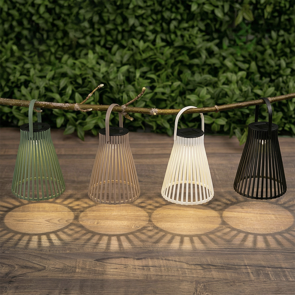 Светильник садовый на солнечной батарее тм INBLOOM, 14см, 1LED, шампань, AAA100mAh Ni-MH,1 реж., PP, арт.№ 483-034