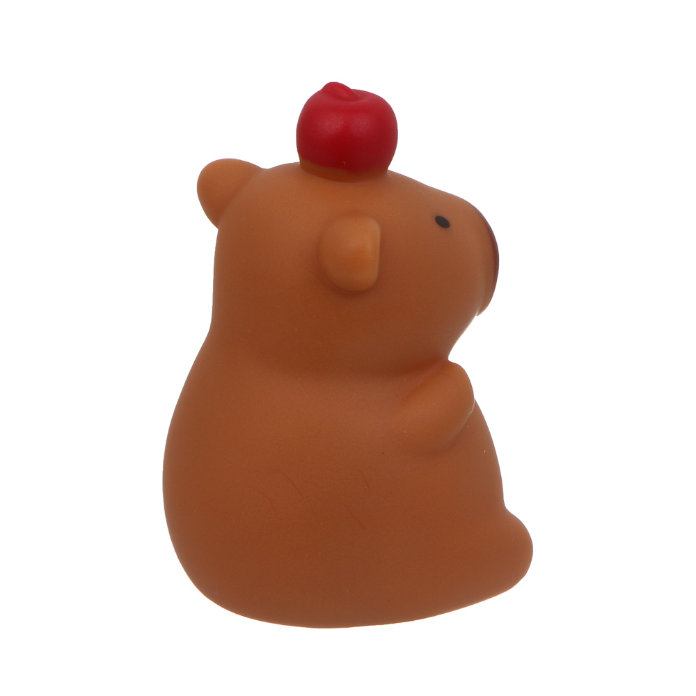 ИГРОЛЕНД Капибара в будке с акс., 4 пр., PVC, ABS, 7х9х11см, 3 вида, арт.№ 258-099