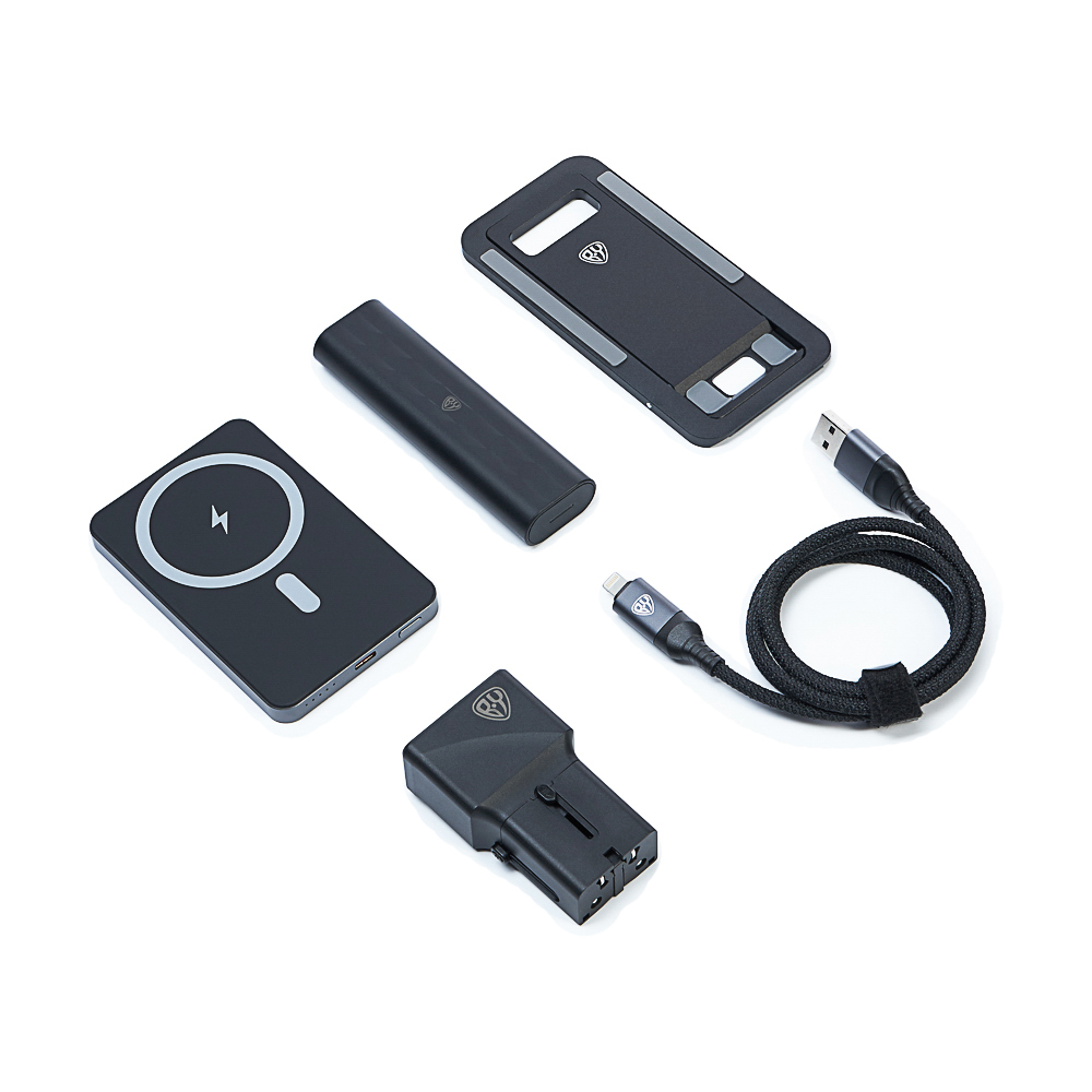 BY Набор моб. аксессуаров, аккум., кабель, подставка, travel зарядка, набор кабелей TYPE/C-C 6в1, арт.№ 450-002