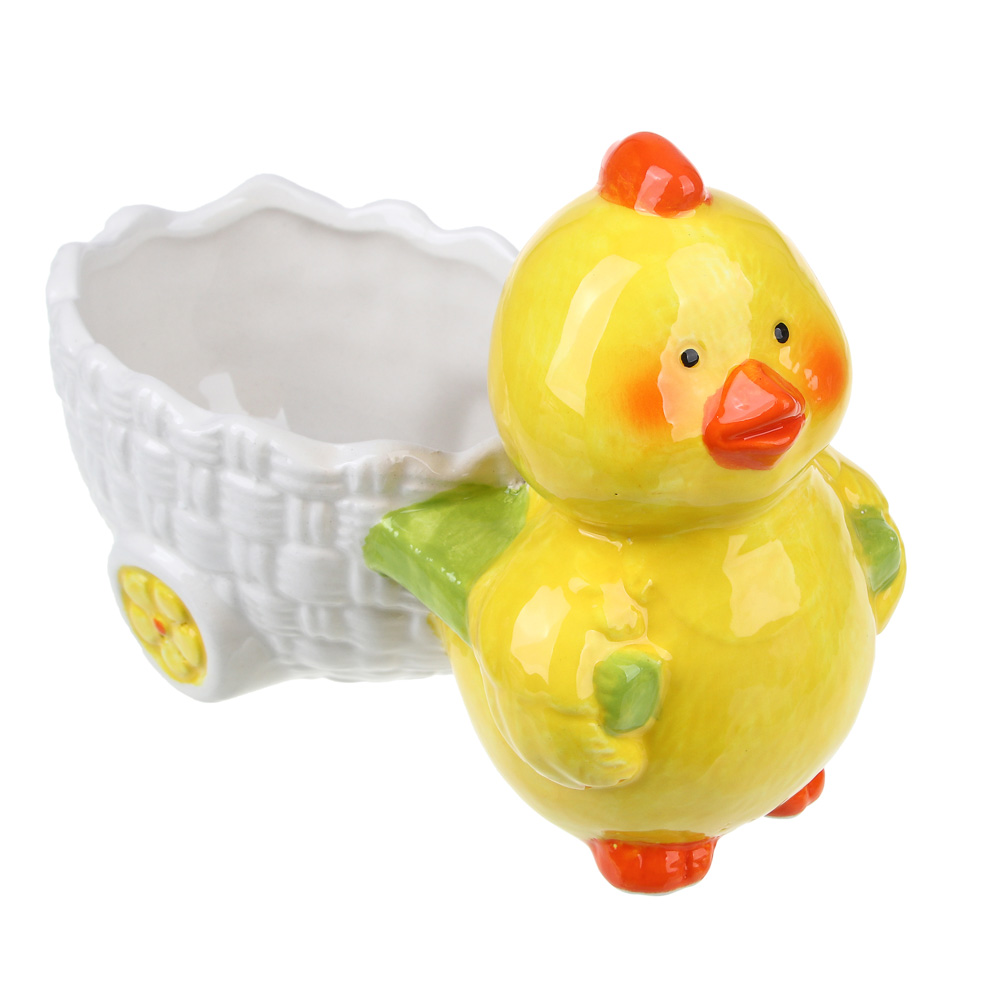 Блюдо декоративное, керамика, 14,5x7,5x11 см, арт.№ 514-010