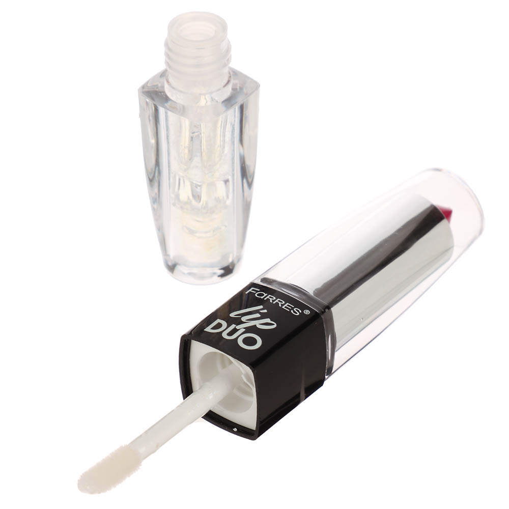 Блеск увлажняющий + помада для губ 2 в 1, тм Farres  4 г, арт.№ 330-616