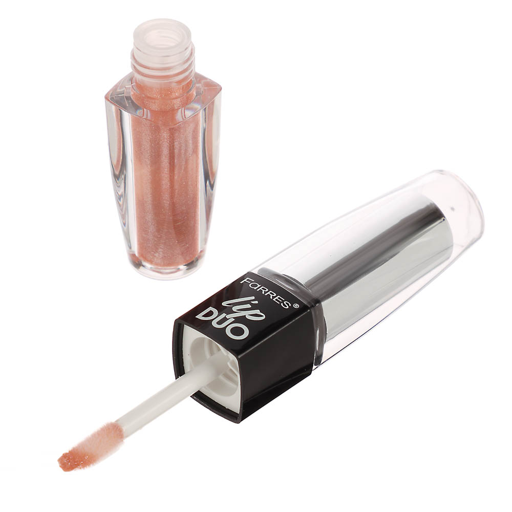 Блеск увлажняющий + помада для губ 2 в 1, тм Farres  4 г, арт.№ 330-616