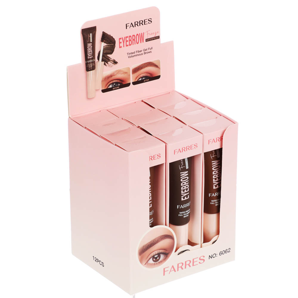 Стойкая тушь для бровей с 3D эффектом тм Farres 8,0 г, арт.№ 330-617