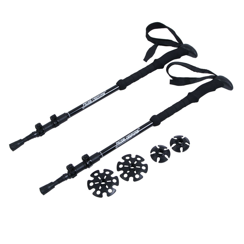 BY Русские Супергерои Палки трекинговые, 61-135см, ABS, алюминий 7075, EVA, чехол, арт.№ 190-026