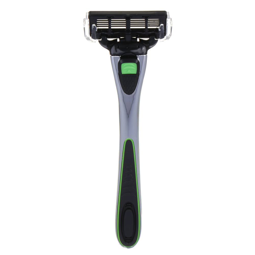 PROWAY Станок для бритья мужской(5 лезвий) + 2 сменных кассеты, пластик, арт.№ 948-014