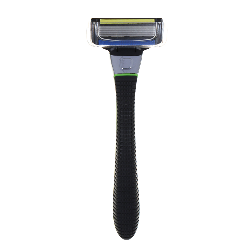 PROWAY Станок для бритья мужской(5 лезвий) + 2 сменных кассеты, пластик, арт.№ 948-014