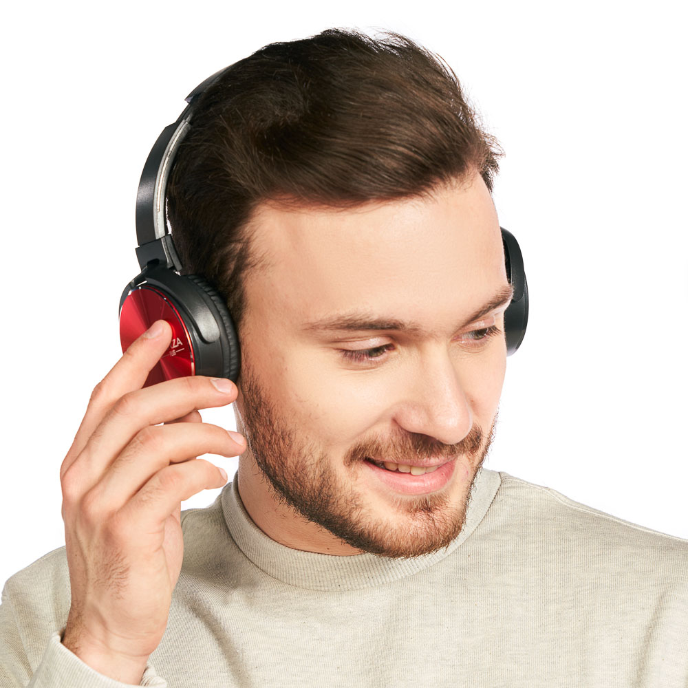 FORZA КИРЯ Наушники полноразмерные с микрофоном под металлик, коробка картон, 2 цвета, арт.№ 410-319