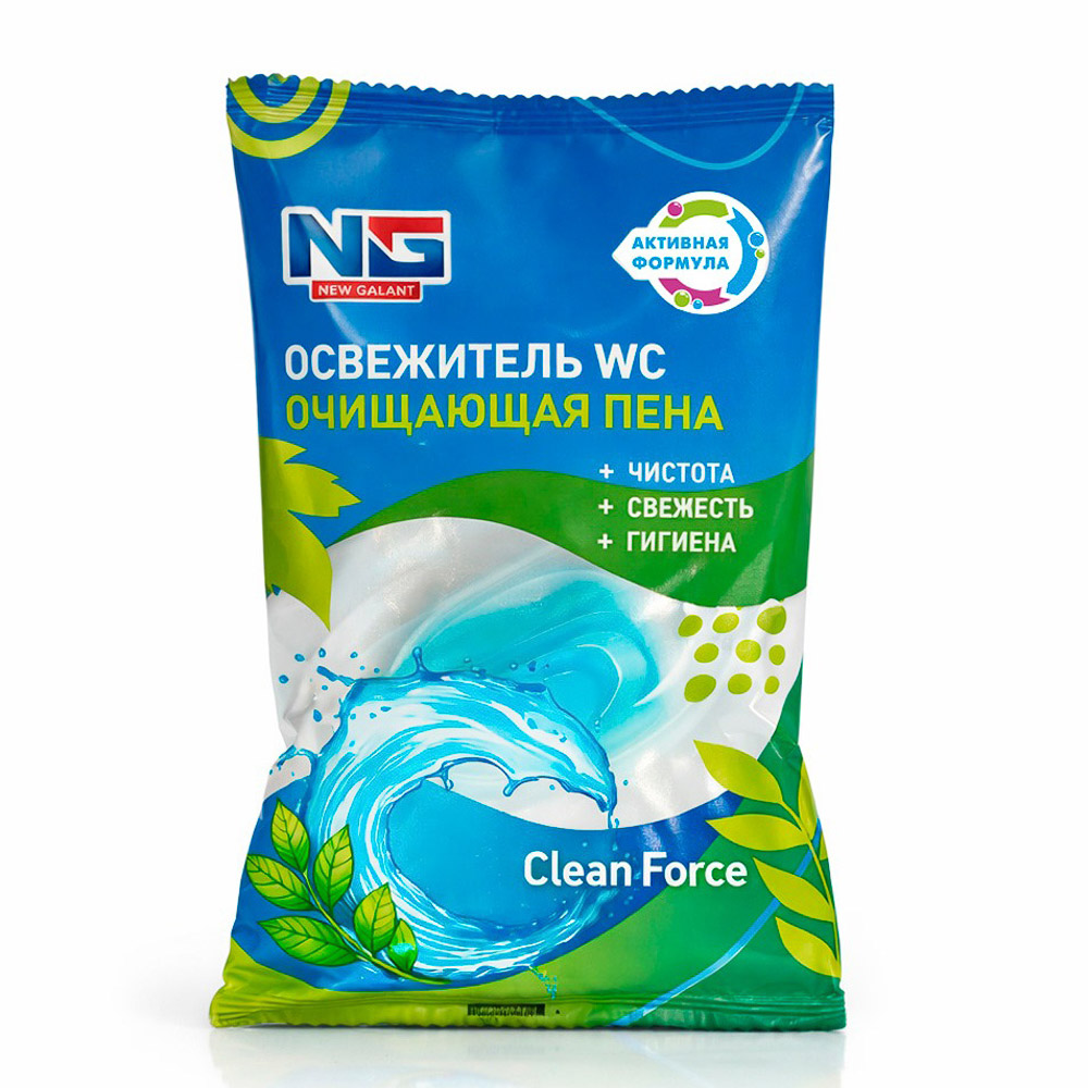 Освежитель для унитаза подвесной тм NEW GALAXY 30гр., Clean Force, арт.№ 778-343