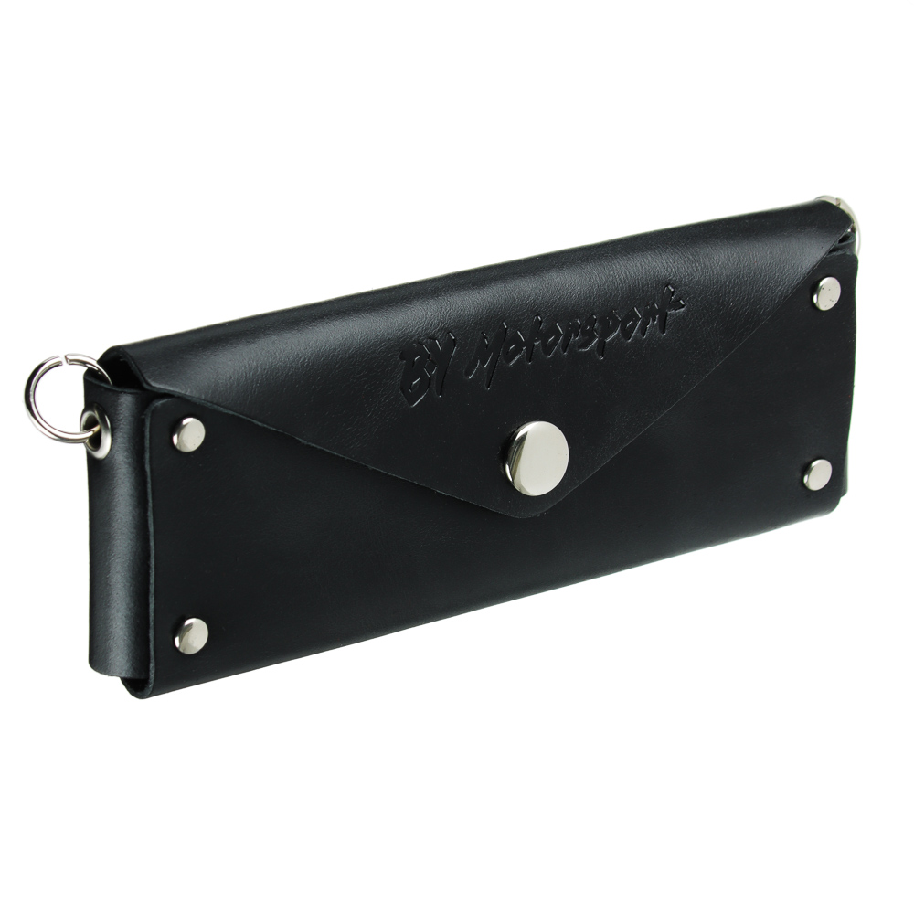 BY Motorsport Футляр для ключей, натур.кожа, цвет черный, #кл502, арт.№ 303-939