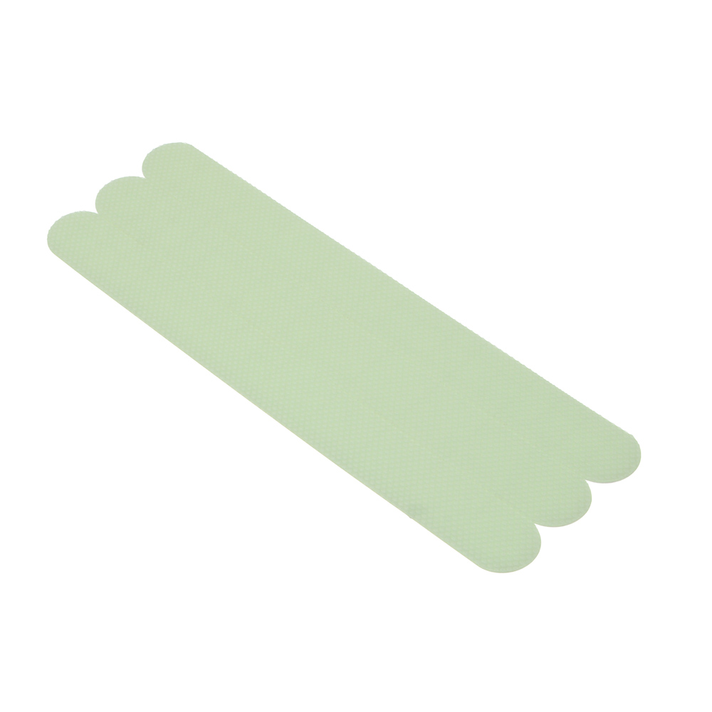 Противоскользящие наклейки на пол тм VETTA, светящиеся в темноте, ПЕВА, 2x20см, 6 шт, прозрачный, арт.№ 416-307