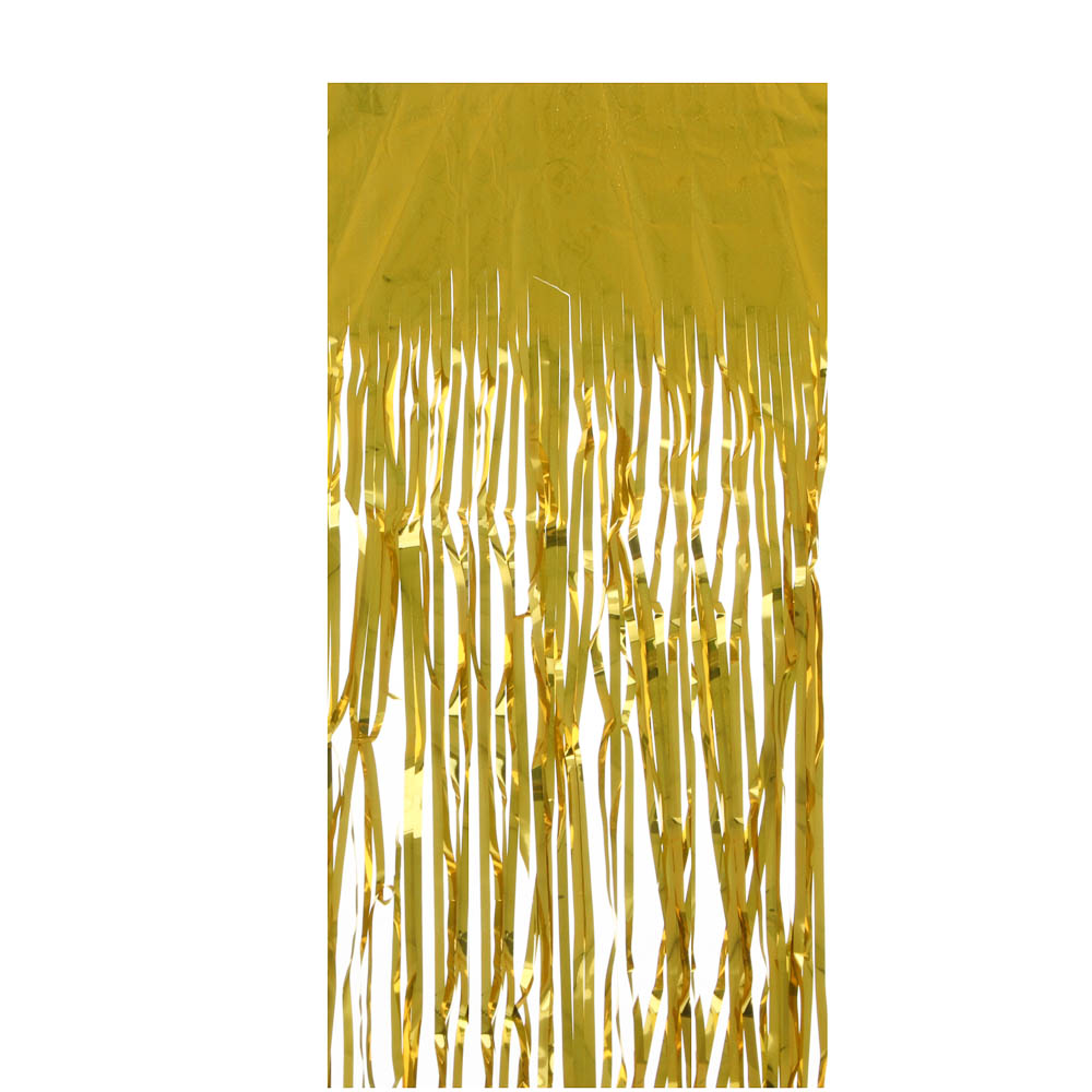 СНОУ БУМ Дождик 100х9см, ПВХ, золото, пакет, 26-339, арт.№ 312-464