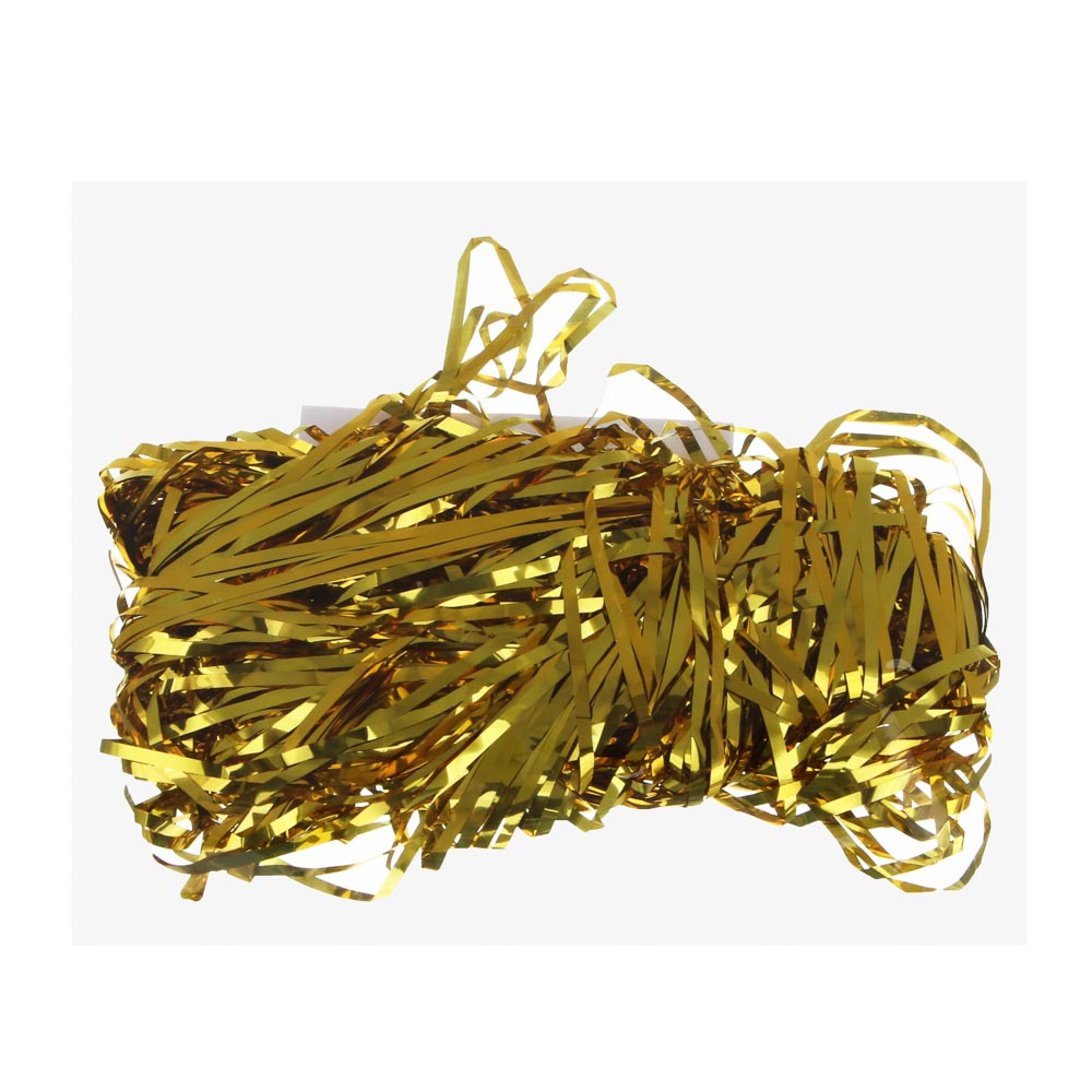 СНОУ БУМ Дождик 100х9см, ПВХ, золото, пакет, 26-339, арт.№ 312-464