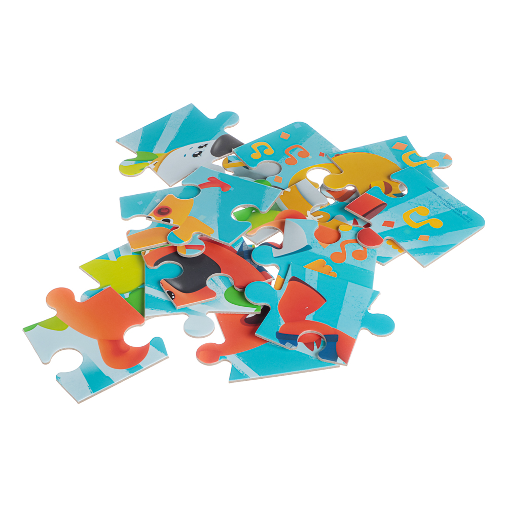 МиМиМишки Пазл 16 элементов, 15x4,5x15 см, арт.№ 285-269