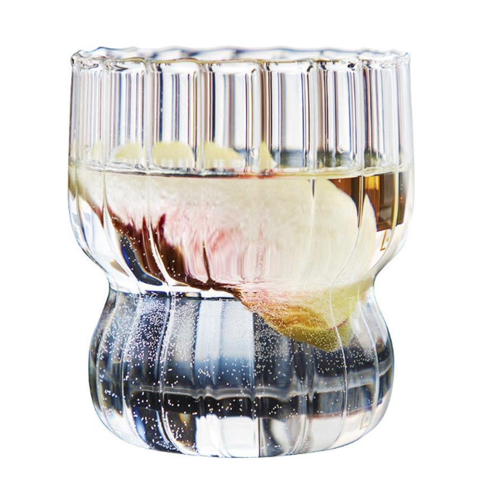 Стакан с неровным краем тм MILLIMI Лава, 300мл, стекло, арт.№ 878-687