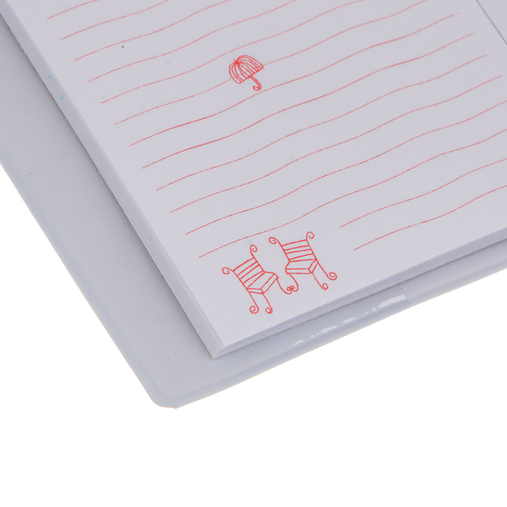 Набор канц. 4 предмета (блокнот, 4-цв.шар.ручка, маркер-текст., клейкая лента) уп. 11х19,5см, 3 диз., арт.№ 532-103