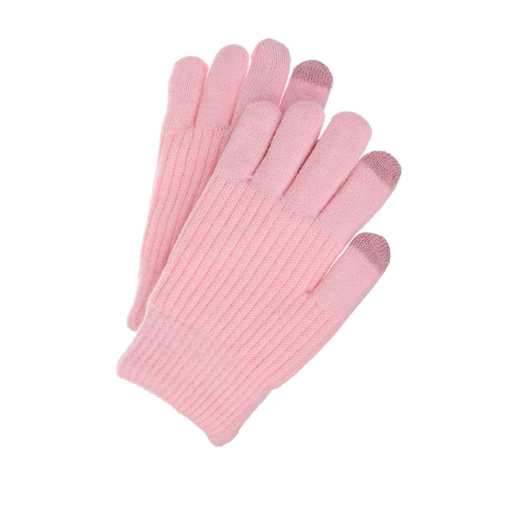 GALANTE Перчатки подростковые контактные с начесом, р.16, 100% полиэстер, цвета в ас-те, ОЗ25-28, арт.№ 363-444