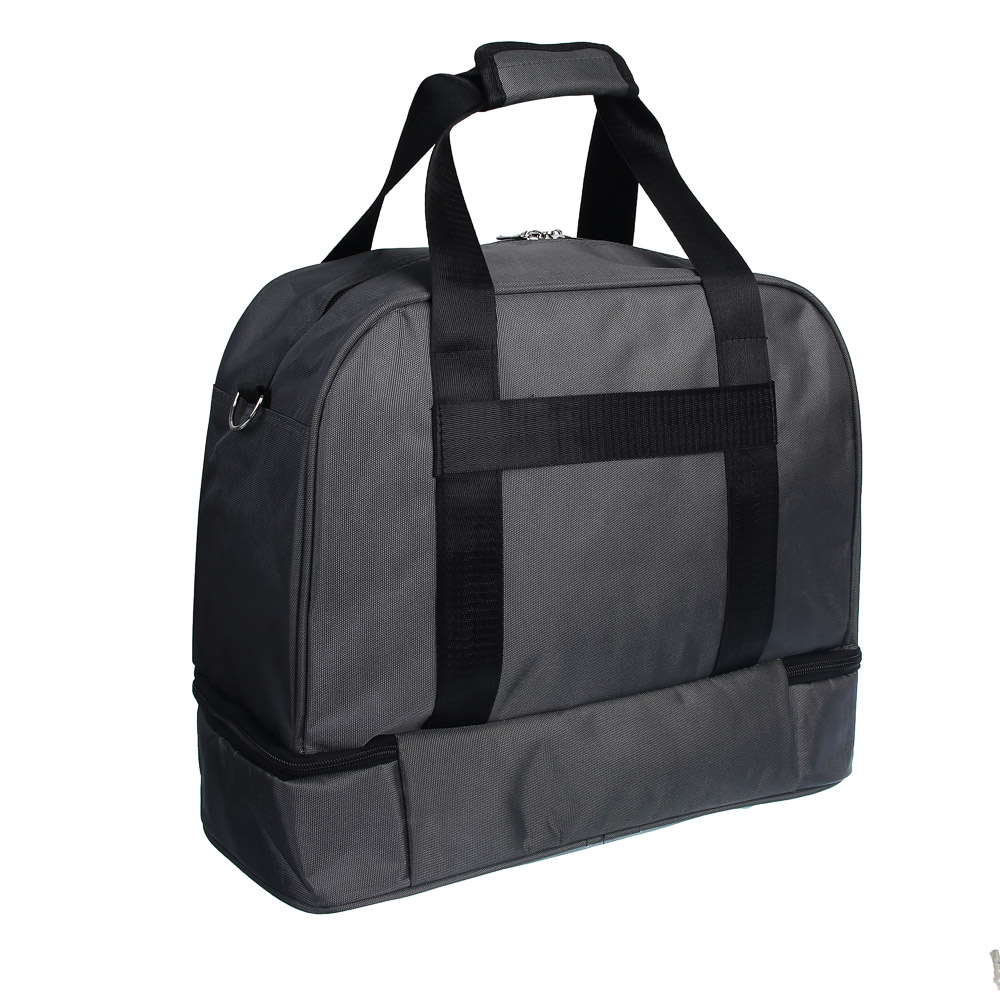 Сумка дорожная с отделением для обуви тм ЮL, полиэстер, 40х33х20см, 2-3 цвета, арт.№ 337-232