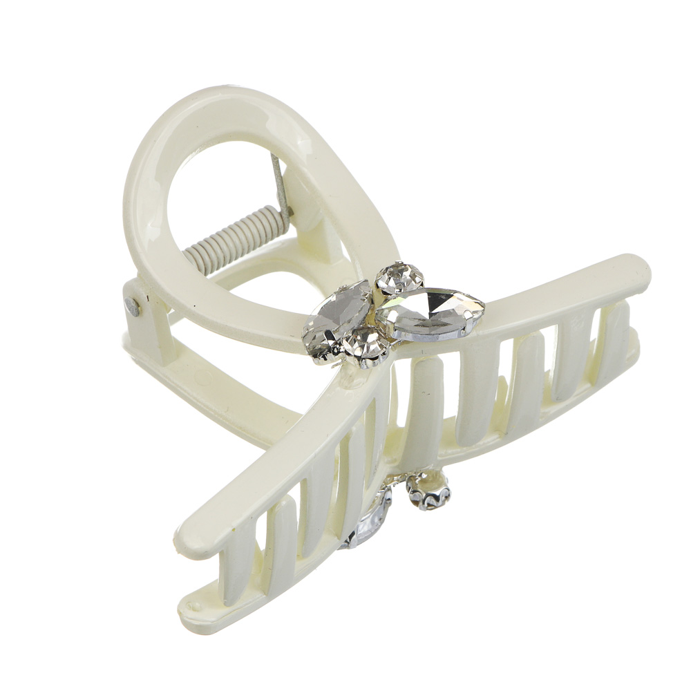 Краб для волос, тм ЮНИLOOK, 8см, пластик, 3 дизайна, #3, арт.№ 321-402