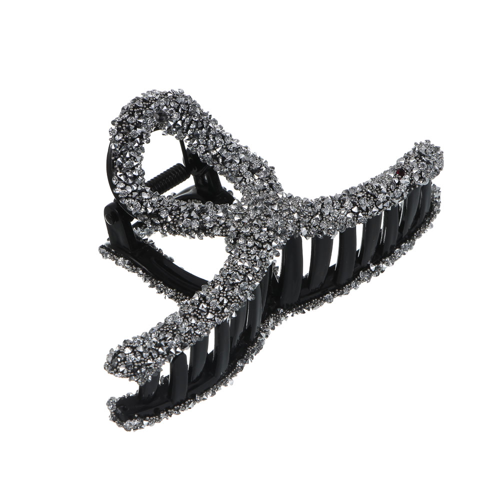 Краб для волос, тм ЮНИLOOK, 9см, 11 см, пластик, 3 дизайна, #5, арт.№ 321-403