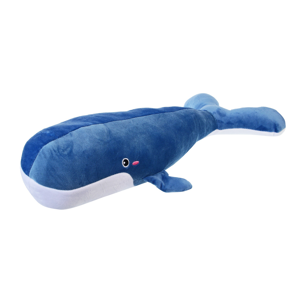 ИГРОЛЕНД Игрушка мягкая "Кит", 50 см, полиэстер, арт.№ 264-516