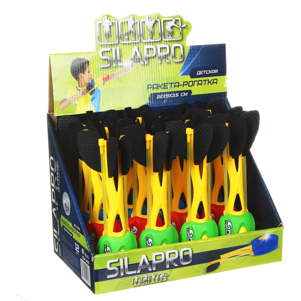SILAPRO Ракета-рогатка детская, 22х9х3,5см, ПУ, EVA, арт.№ 134-145