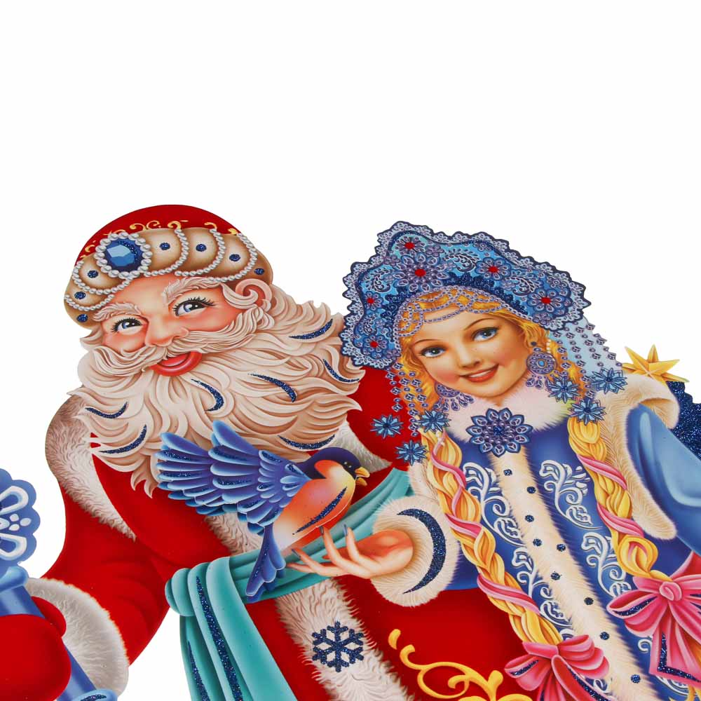 Новогоднее панно тм СНОУ БУМ, бумага, 2 дизайна, арт.№ 398-900