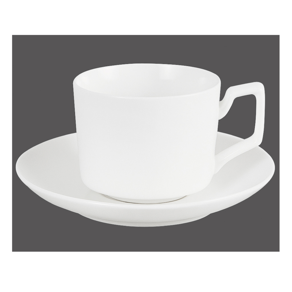 Набор чайный 2 пр., 240мл, MILLIMI, белый, фарфор, арт.№ 802-525