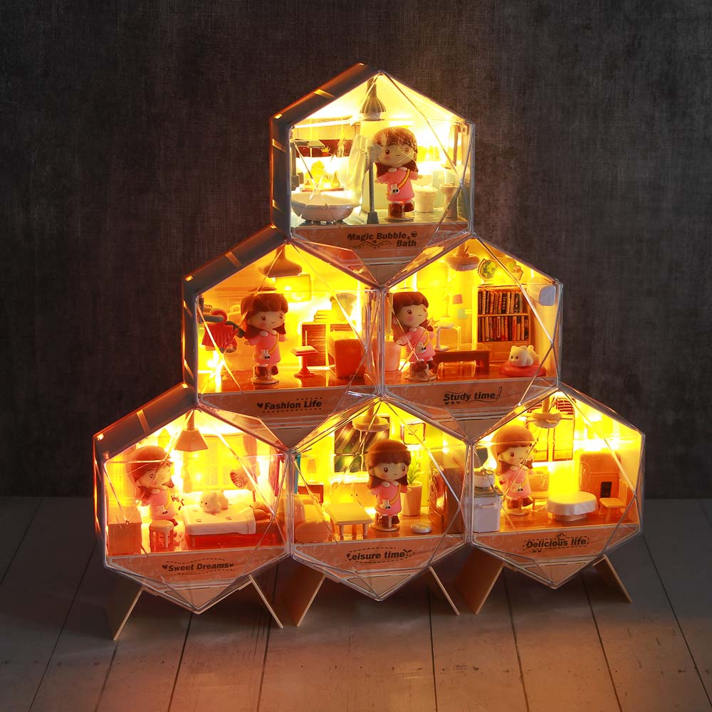 Набор для творчества "Румбокс", 25x17x6,5см, PP, PVC, 3хLR44, 6 дизайнов, арт.№ 283-238