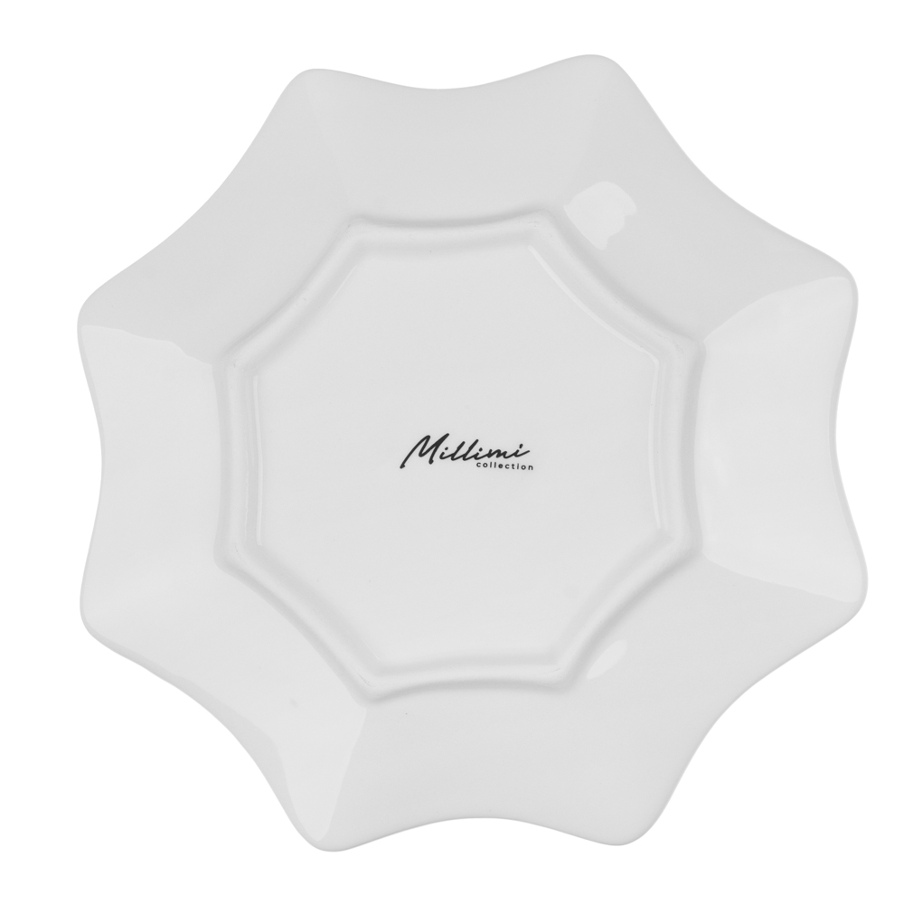 MILLIMI Щелкунчик Блюдо в форме звезды, 20х20х2см, керамика, арт.№ 820-686