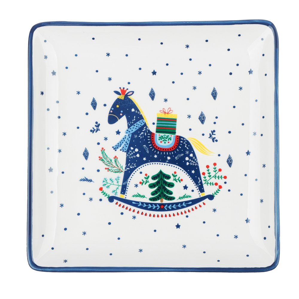 MILLIMI Нордик Блюдо квадратное, 19х19х2см, керамика — купить в МПР MILLIMI Нордик Блюдо квадратное, 19х19х2см, керамика, арт.№ 820-687