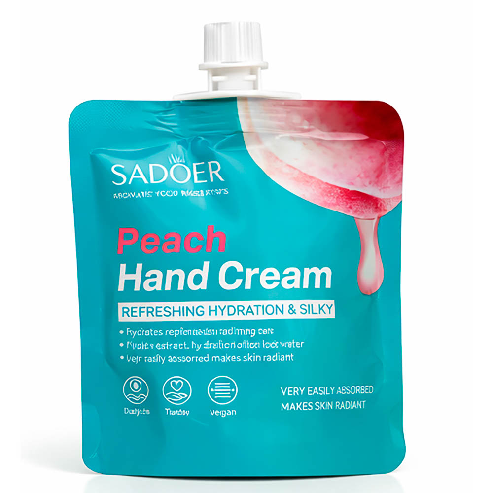 Крем для рук Sadoer, персик, 30г, арт.№ 934-013